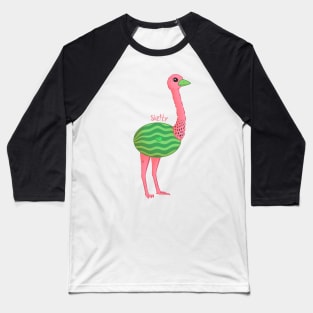 Flightless Melon Baseball T-Shirt